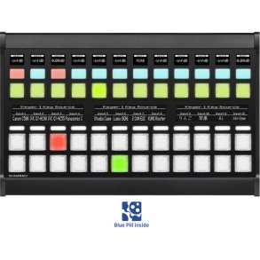 Skaarhoj MK48 - Black w/Blue Pill Inside