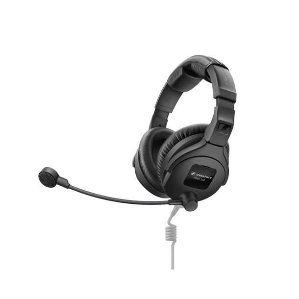 Sennheiser HMD 300 professional closed broadcast headset with dynamic mic, cable NOT incl. 