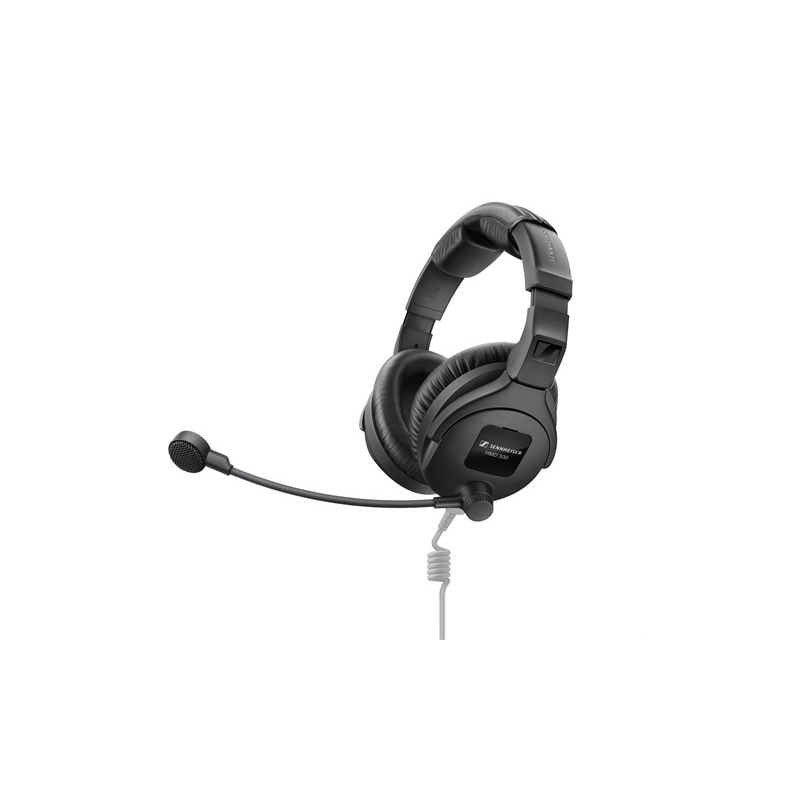 Sennheiser HMD 300 professional closed broadcast headset with dynamic mic, cable NOT incl.