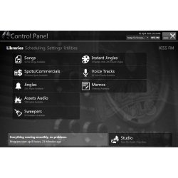 Jazler SOHO Radio Automation Software, 2 screen support, multiple layout, log creator, stream encode