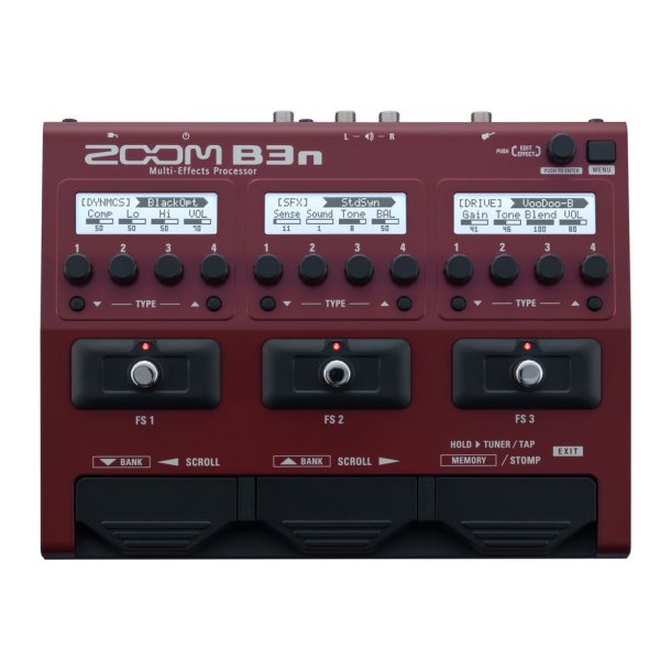 Zoom B3n Multi-Effects Processor for Bassists