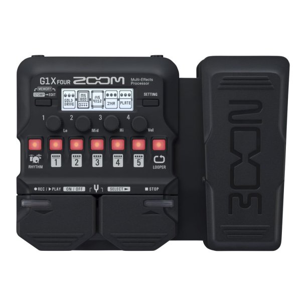 Zoom G1X FOUR Guitar Effects with Expression Pedal