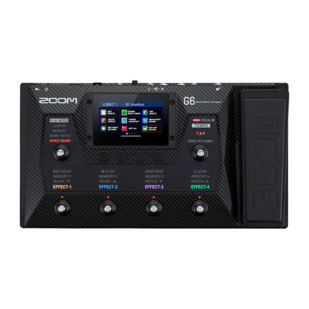 Zoom G6 Multi-Effects Processor for Guitarists