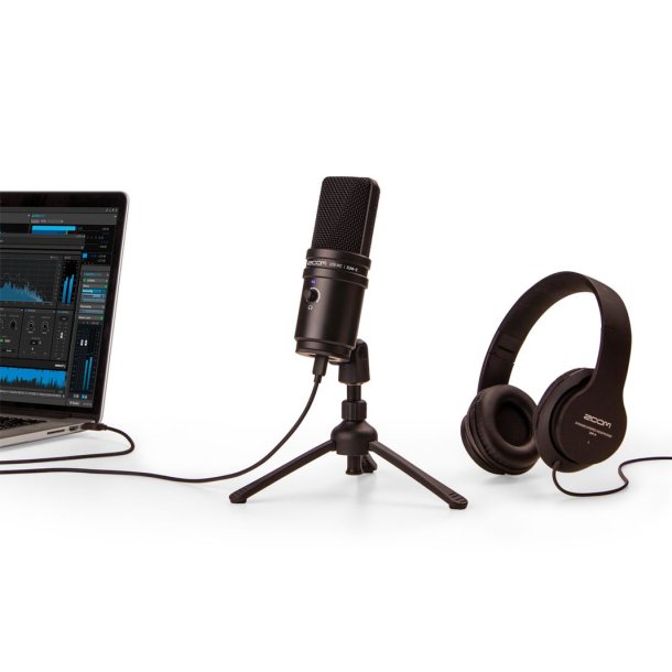 Zoom ZUM-2PMP USB Podcast Mic Pack