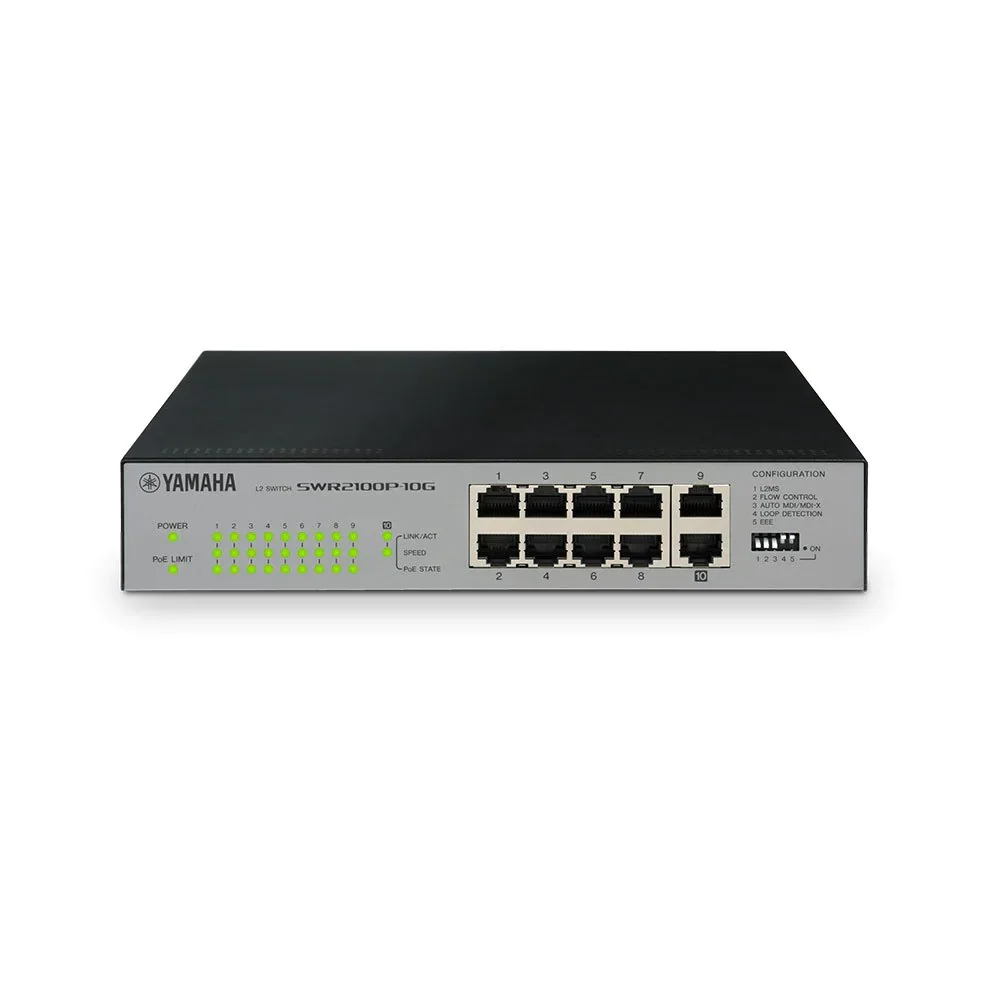 YAMAHA L2 Switch 【SWR2100P-5G】 SWR2100P-10G.w1200.webp