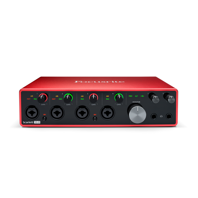 Focusrite Scarlett 18i8 USB Audio Interface (3rd Gen.)