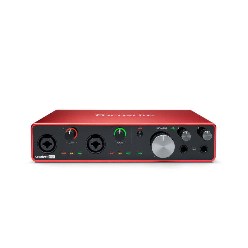 Focusrite Scarlett 8i6 USB Audio Interface (3rd Gen.)