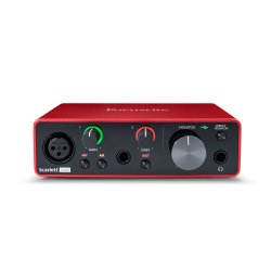 Focusrite Scarlett3 Solo 2x2 USB Audio Interface