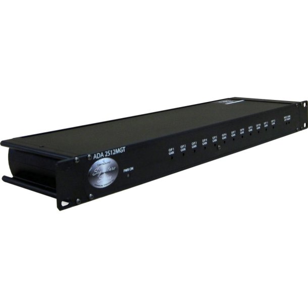 Glensound Signature ADA 2S12MGT Transformer Isolated Distribution amplifier, 1 stereo in,12 mono out