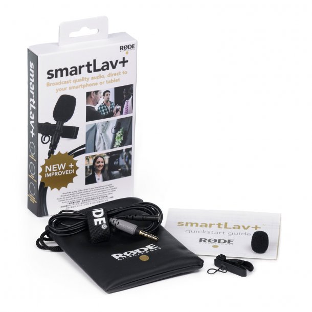 Rde SmartLav+ Lavalier microphone for Smartphones