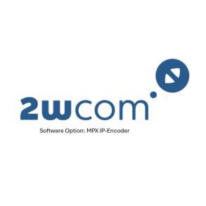 2wcom Software Option:  MPX IP-Encoder for MPX-1g stereo/RDS encoder 