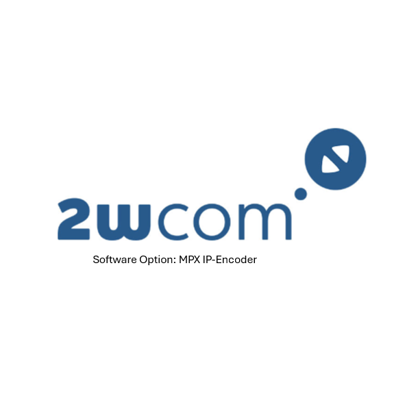 2wcom Software Option:  MPX IP-Encoder for MPX-1g stereo/RDS encoder 