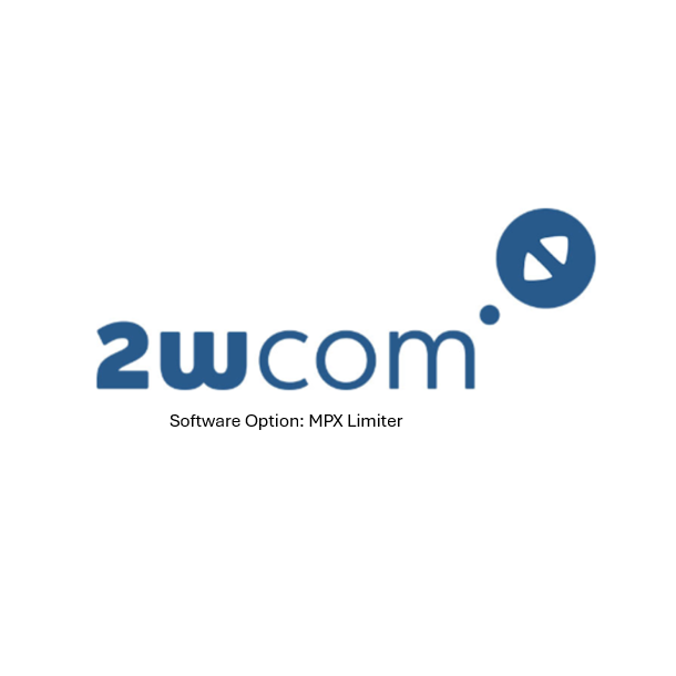 2wcom Software Option: MPX Limiter for MPX-1g stereo/RDS encoder 