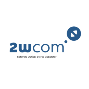 2wcom Software Option: Stereo Generator for MPX-1g stereo/RDS encoder