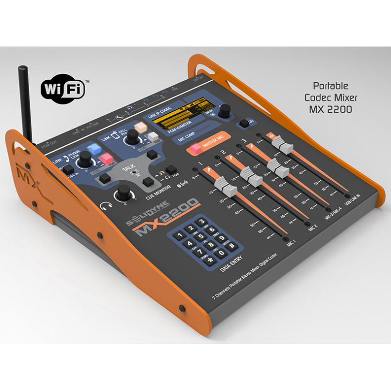 Solidyne MX2200 Portable Mixer and ip Codec