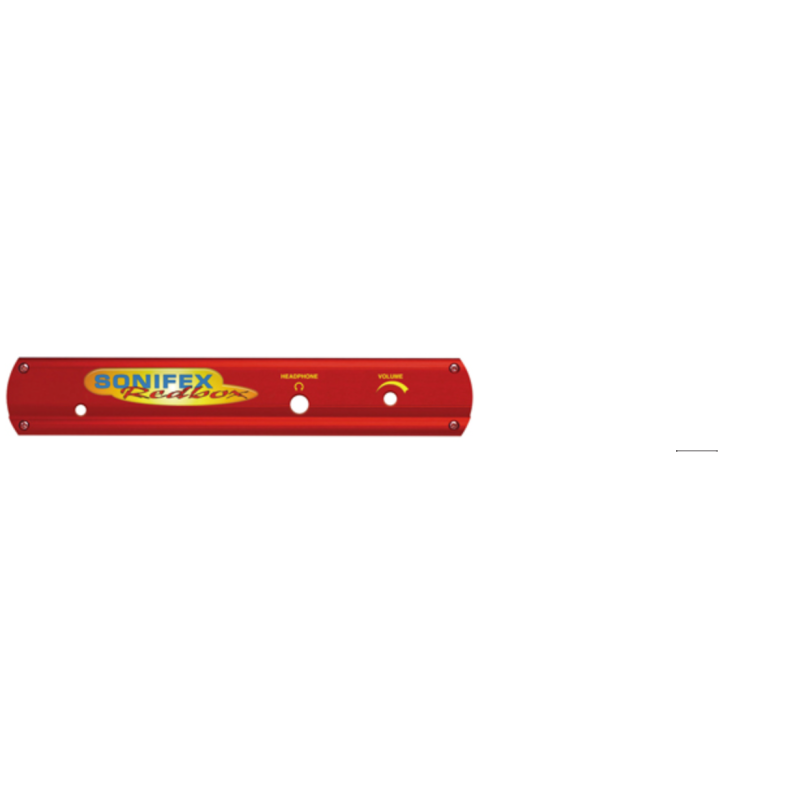 Sonifex RB-FR2 Redbox RB-HD1 or RB-DAC1 front panel, no 19" rack mount