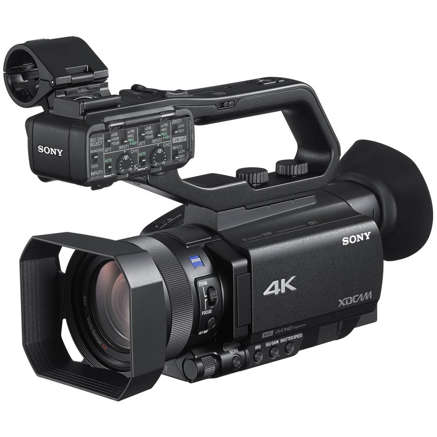 Sony PXW-Z90V - 4K HDR XAVC VJ Camera, 12x optical Zeiss zoom, and