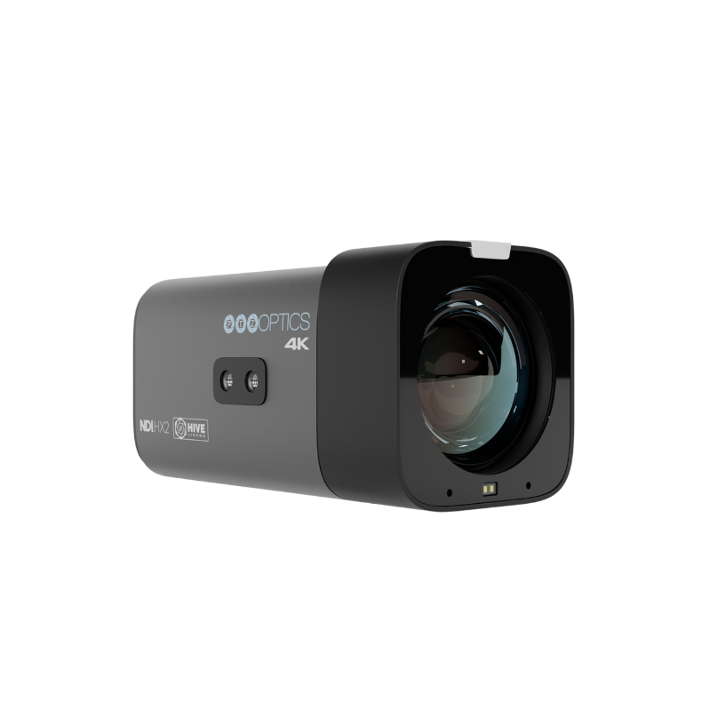 PTZOptics ZCam 4K 12X zoom - a Hive-Linked camera featuring 12X Optical Zoom, grey