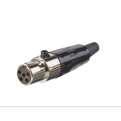 Voice TechnologyConnectors (mounted) - TA3F / TA4F / TA5F (mini XLR)