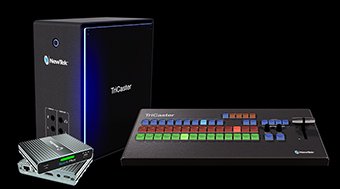 Vizrt TriCaster TC Mini 4K Bundle - incl TC Mini Control Surface, two Spark Plus 4K IO Conv , case - TV Live Production System hard- Software - BroadcastStoreEurope com