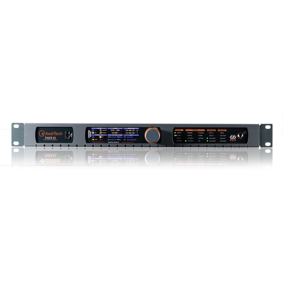 Axel Tiger E5 Stereo Generator & RDS Encoder - RDS & Stereo Encoder ...