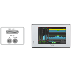 RTW TM7-Rack - 7" Rack-mount TouchMonitor for TV Broadcast and Post Production