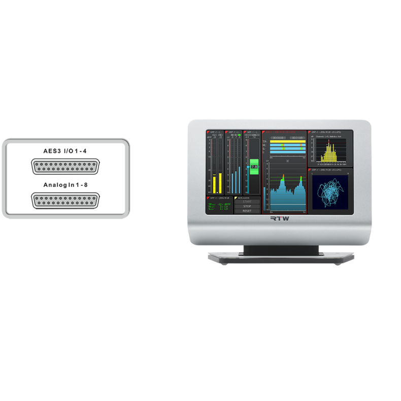 RTW TM7-Studio- 7" Desktop TouchMonitor for Audio Production and Post Production