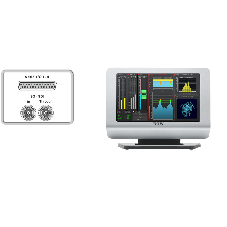 RTW TM7 Video Package - 7" Desktop TouchMonitor for Post Production, TV Broadcast and Video Editing