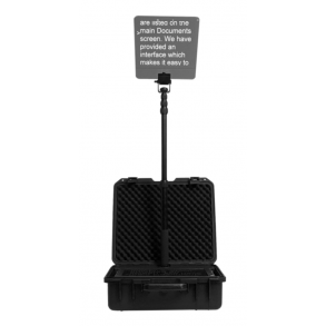 Datavideo TP-800 Conference prompter in hard case