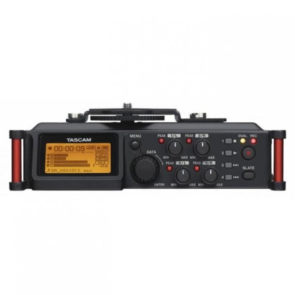 Tascam DR-70D Audio Recorder for DSLR