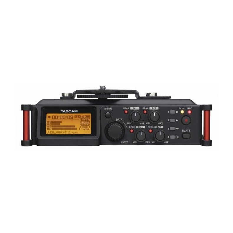 Tascam DR-70D Audio Recorder for DSLR