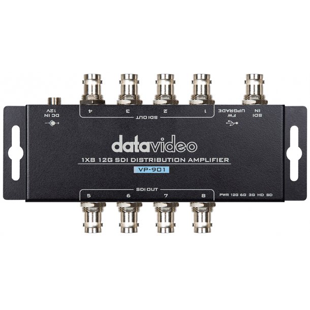 Datavideo VP-901 1x8 12G SDI Distribution Amplifier