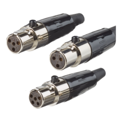 Voice TechnologyConnectors (mounted) - TA3F / TA4F / TA5F (mini XLR)