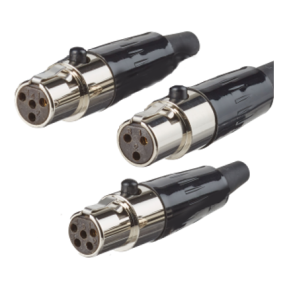 Voice TechnologyConnectors (mounted) - TA3F / TA4F / TA5F (mini XLR)