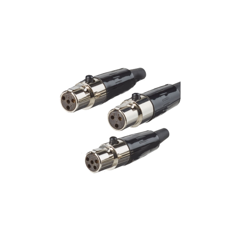 Voice TechnologyConnectors (mounted) - TA3F / TA4F / TA5F (mini XLR)