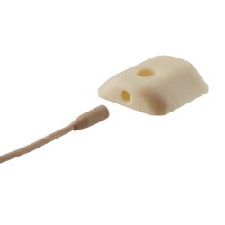 Voice Technologies VT403WA Beige Waterproof Vocal Lavalier Microphone in VTO Box with accessories