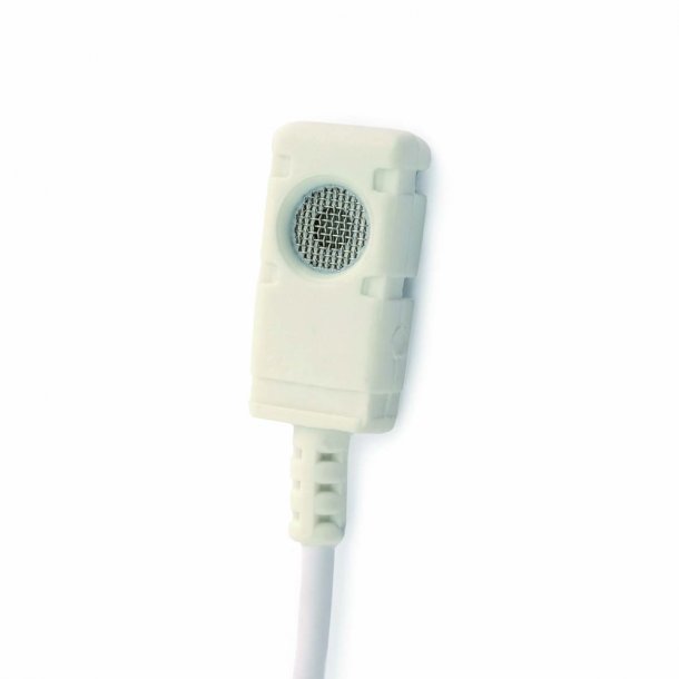 Voice Technologies VT500 White Omni Lavalier Microphone in VTO Box with accessories