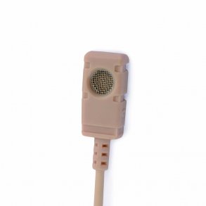 Voice Technologies VT506 Beige Omni Lavalier Microphone in VTO Box with accessories