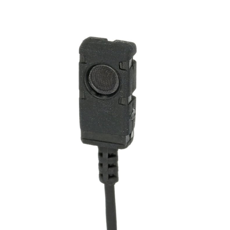 Voice Technologies VT506ECO Omni Lavalier Microphone in transparent box with AC+PW