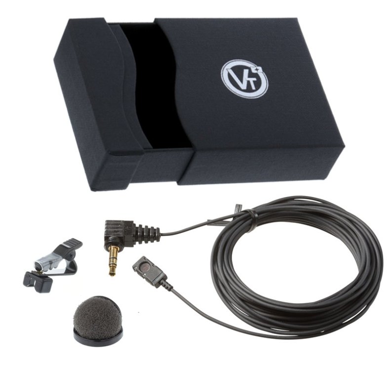 Voice Technologies VT506Video Omni Lavalier Microphone for Video Cameras