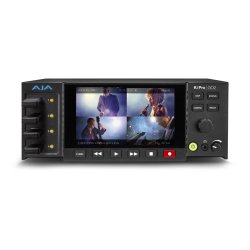 AJA Ki Pro GO2 H.264 Recorder and Player, 4 ch. portable H.265 (HEVC) and H.264 (AVC)