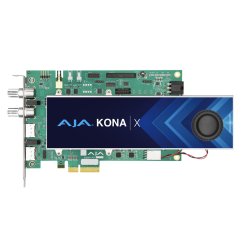 AJA KONA X Next Generation Video I/O with Streaming DMA