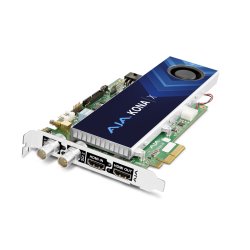 AJA KONA X Next Generation Video I/O with Streaming DMA
