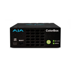 AJA ColorBox In-line HDR/SDR Algorithmic and LUT Color Transforms