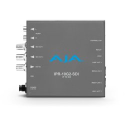 AJA IPR-10G2- SDI Bridging HD SMPTE ST 2110 Video and Audio to 3G-SDI
