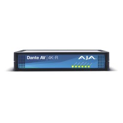 AJA DANTE AV 4K (R) Receiver 12G-SDI and HDMI 2.0 Conversion to and from Dante AV IP Video/Audio