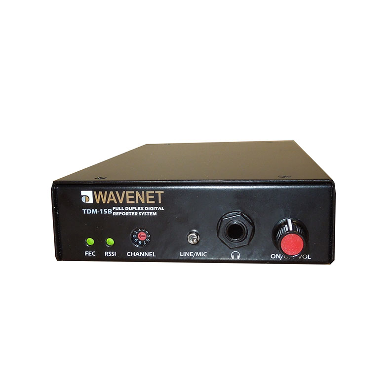 Wavenet TDM-15 digital Full-Duplex reporter system