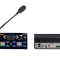 AEQ XPEAK D Desktop intercom user panel with 8 pageable 4way levers , 2 IP ports