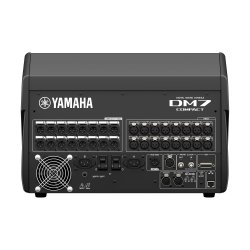 Yamaha DM7 Compact Digital mix. console, 72 inp, 48 MIX, 12 Matrix, 2 St. Dante 144 ch I/O. 16 fad