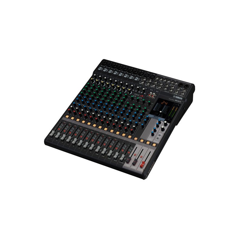 Yamaha MG-16X Max 10 Mic / 16 Line Inputs (8 mono + 4 stereo). Digital Effects.